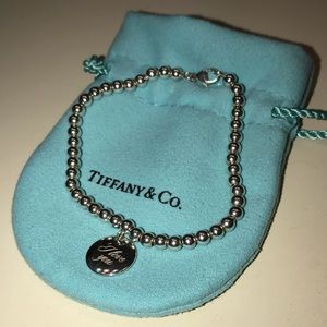 Tiffany & Co. “I love you” Bead Bracelet